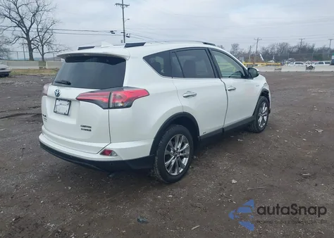 2016 Toyota Rav4 Hybrid Limited z USA, uszkodzony, nr VIN JTMDJREV1GD005945